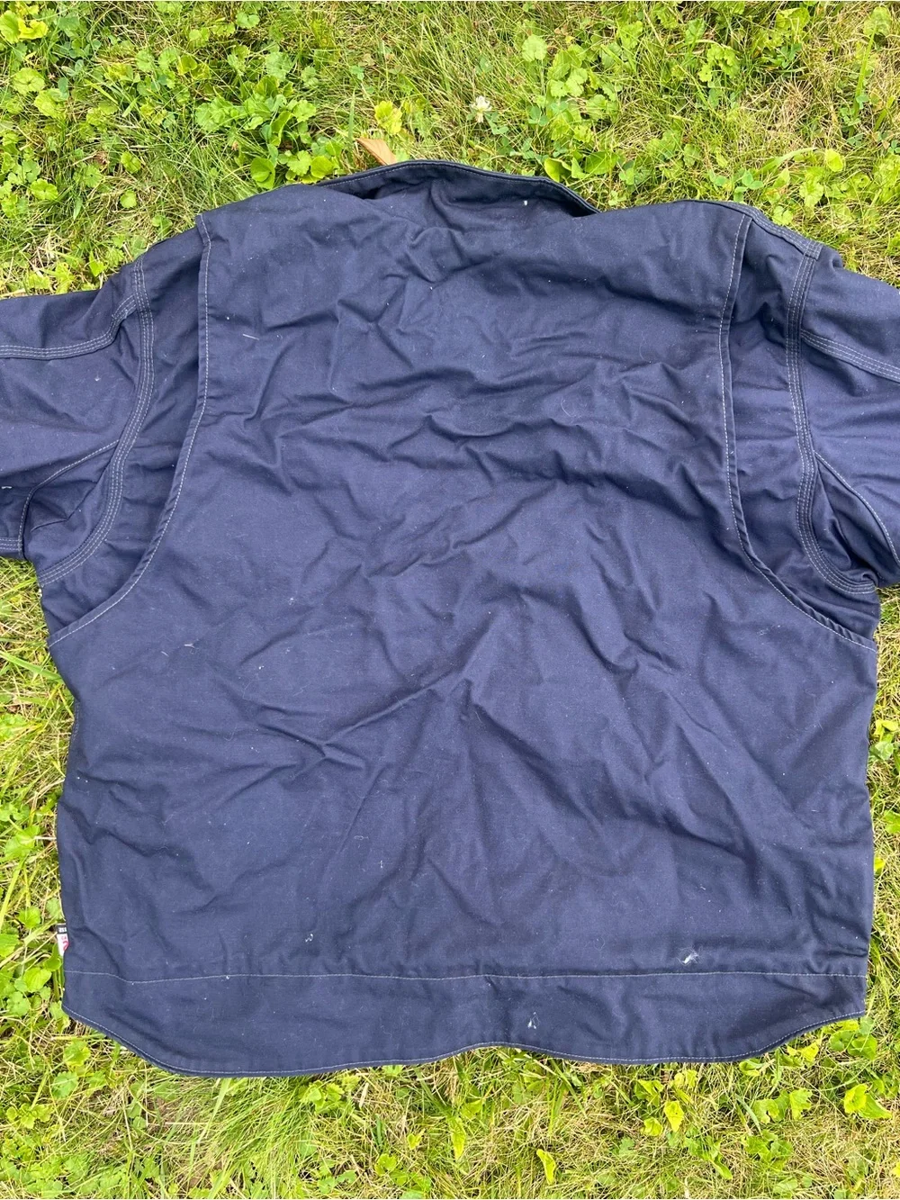 Carhartt FR Jacket Mens 2XL Dark Navy CAT 2 Full Swing Workwear 102179